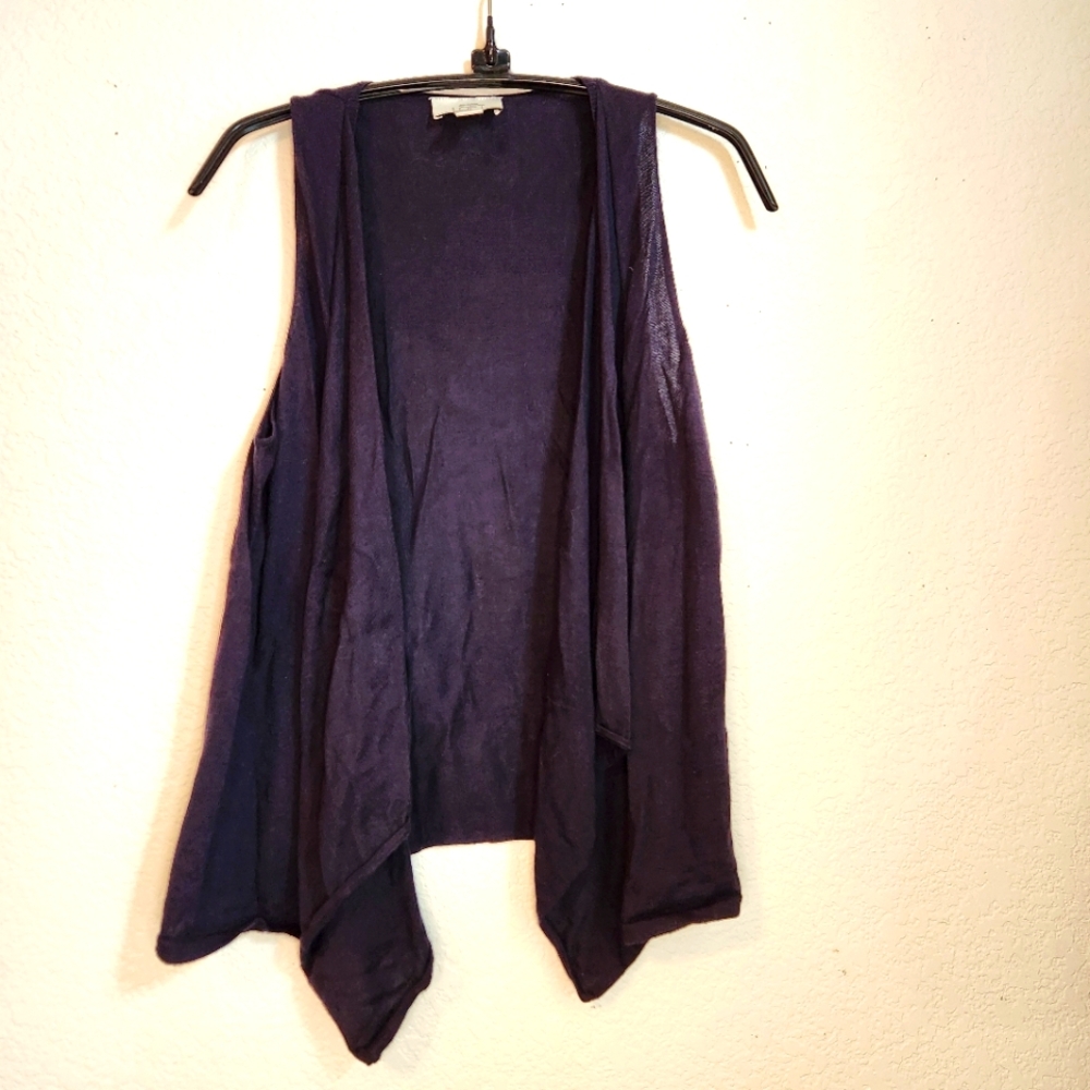 LOFT‎ Deep Navy Knit Vest, Size M